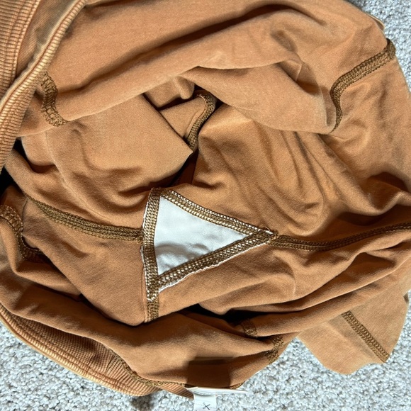 Free People Hot Shot Infinity Stirrup Leggings Size Medium Toasted Coconuts - Picture 6 of 10